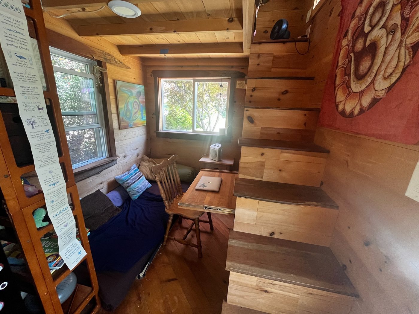 Mayu tiny house interior